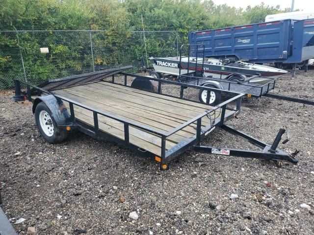 2016 Liberty LU3K78X12A Equipment Trailer