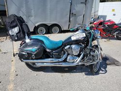 Salvage motorcycles for sale at Bridgeton, MO auction: 2009 Kawasaki VN900 C