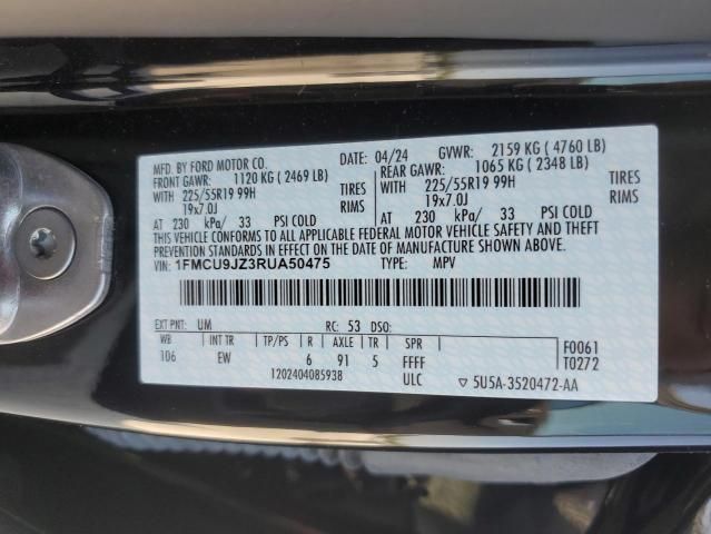 2024 Ford Escape Platinum