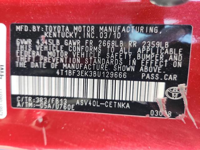 2011 Toyota Camry Base