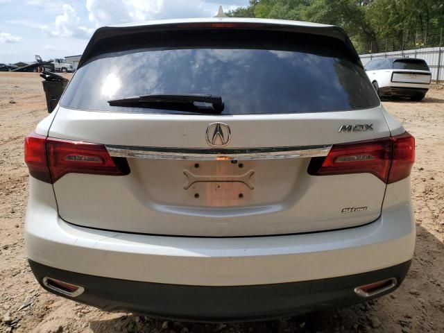 2014 Acura MDX Technology