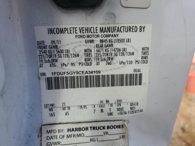2012 Ford F550 Super Duty