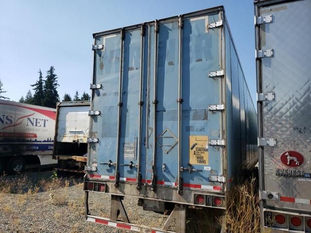 2008 Wabash Dvcvhpc DRY Van Trailer