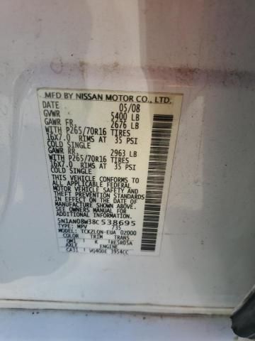 2008 Nissan Xterra OFF Road