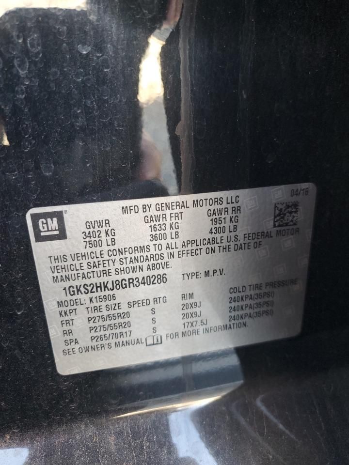 2016 GMC Yukon xl Denali