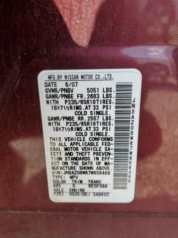 2007 Nissan Murano SL