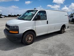 Salvage trucks for sale at Homestead, FL auction: 2020 Chevrolet Express G2500