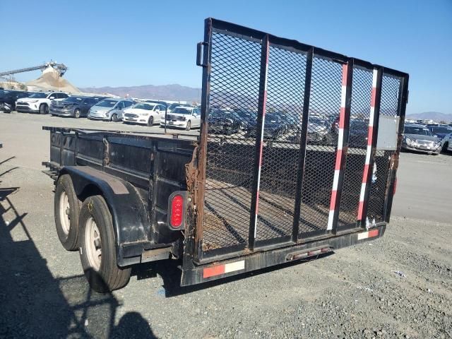 2010 Texas DG712DS Utility Trailer