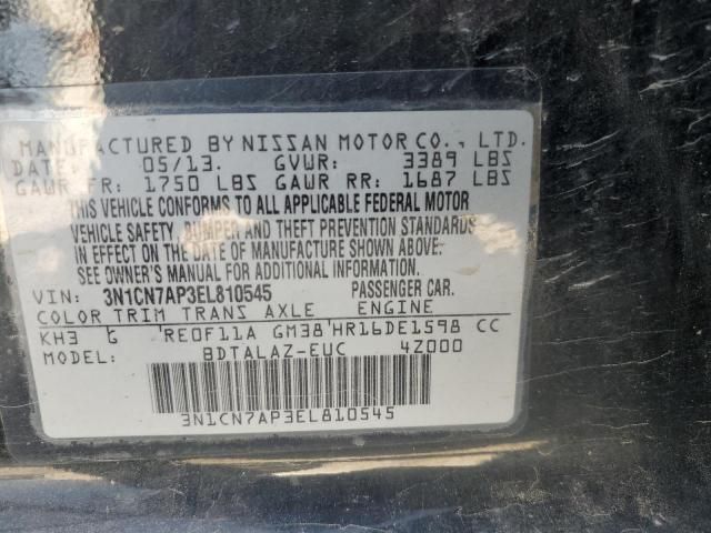 2014 Nissan Versa S