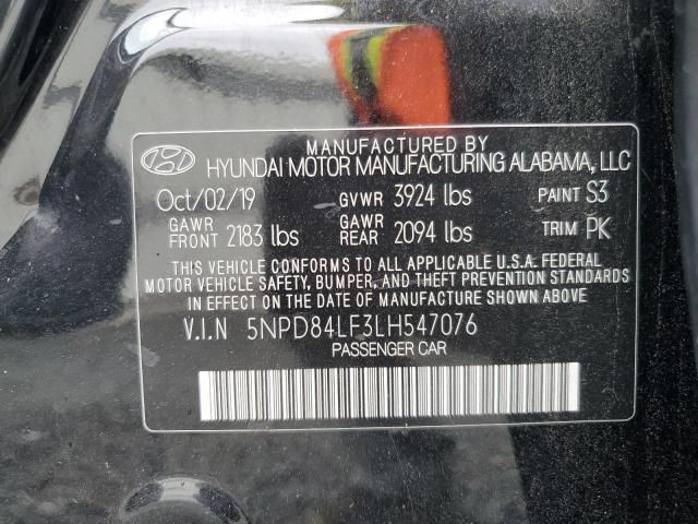 2020 Hyundai Elantra sel