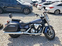 Salvage motorcycles for sale at Haslet, TX auction: 2015 Yamaha XVS1300 CT