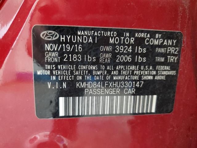 2017 Hyundai Elantra SE