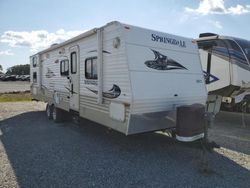 Keystone salvage cars for sale: 2012 Keystone Springdale