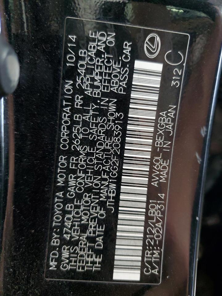 2015 Lexus Es 300h Base