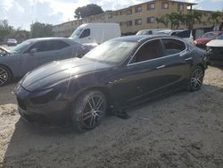 Maserati salvage cars for sale: 2017 Maserati Ghibli