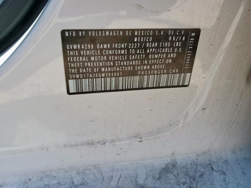 2016 Volkswagen Jetta Sport