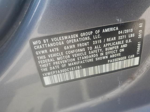 2013 Volkswagen Passat SEL