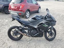 Salvage motorcycles for sale at Appleton, WI auction: 2024 Kawasaki EX500 H