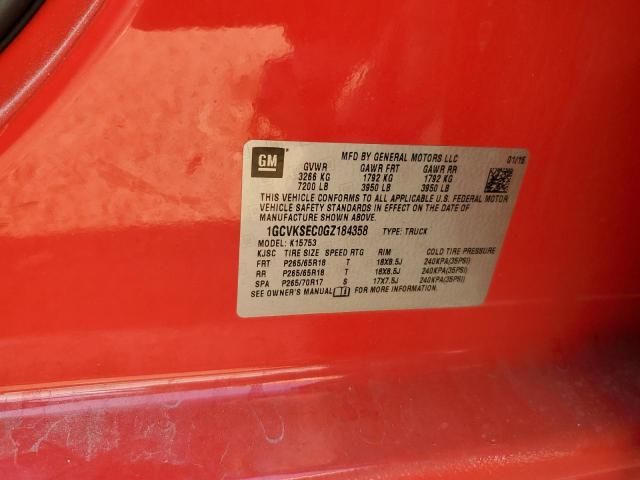 2016 Chevrolet Silverado K1500 LTZ