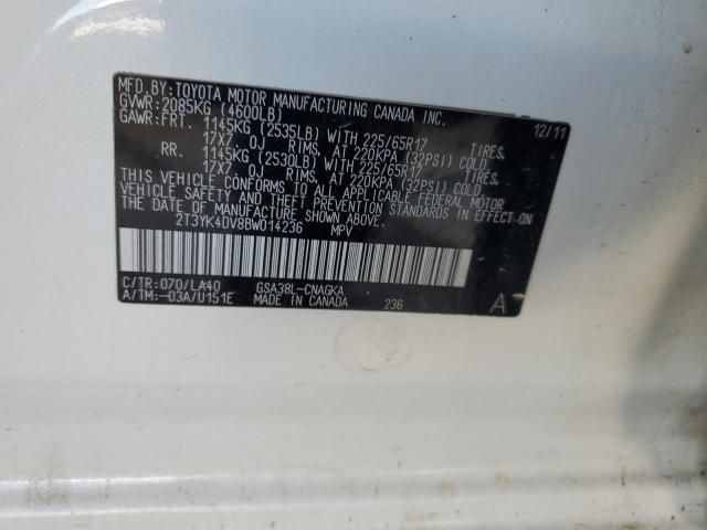 2011 Toyota Rav4 Limited