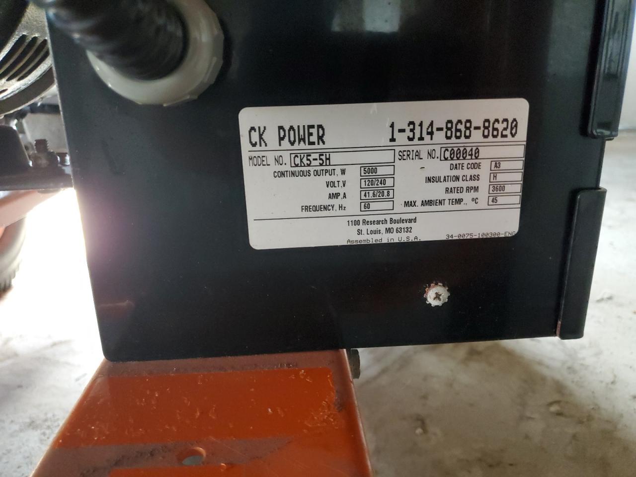 2015 Ck Power CK5-5H Generation