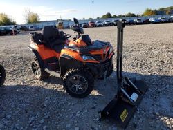 Salvage motorcycles for sale at Appleton, WI auction: 2021 Cfmoto Cforce 800 XC (YELLOW)