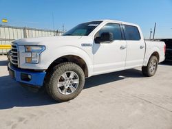 Salvage trucks for sale at Haslet, TX auction: 2017 Ford F150 Supercrew