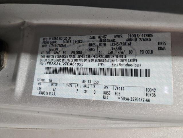 2007 Ford Econoline E350 Super Duty Wagon