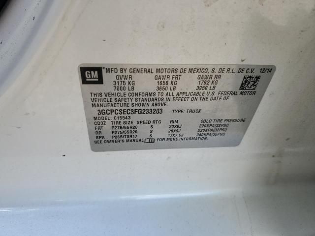 2015 Chevrolet Silverado C1500 ltz