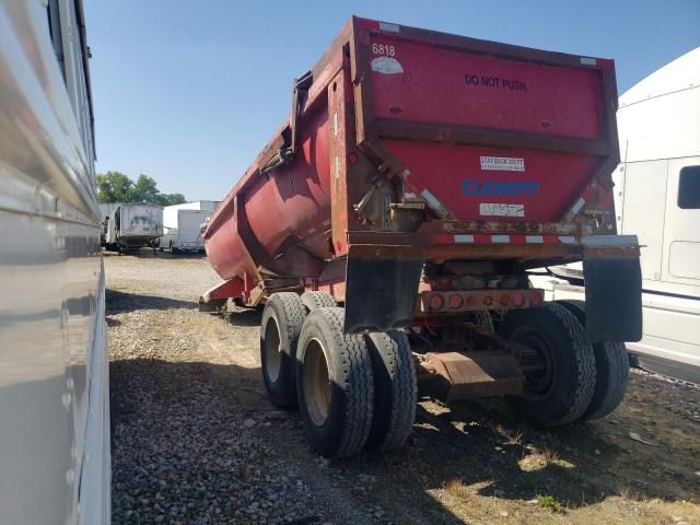 1999 Clement END Dump Trailer