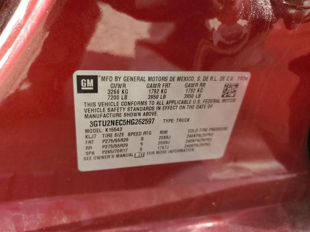 2017 GMC Sierra K1500 SLT