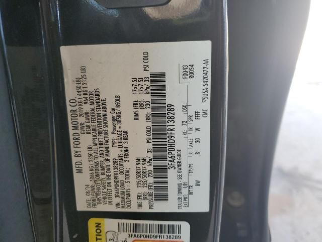 2015 Ford Fusion SE