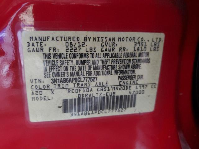 2012 Nissan Sentra 2.0