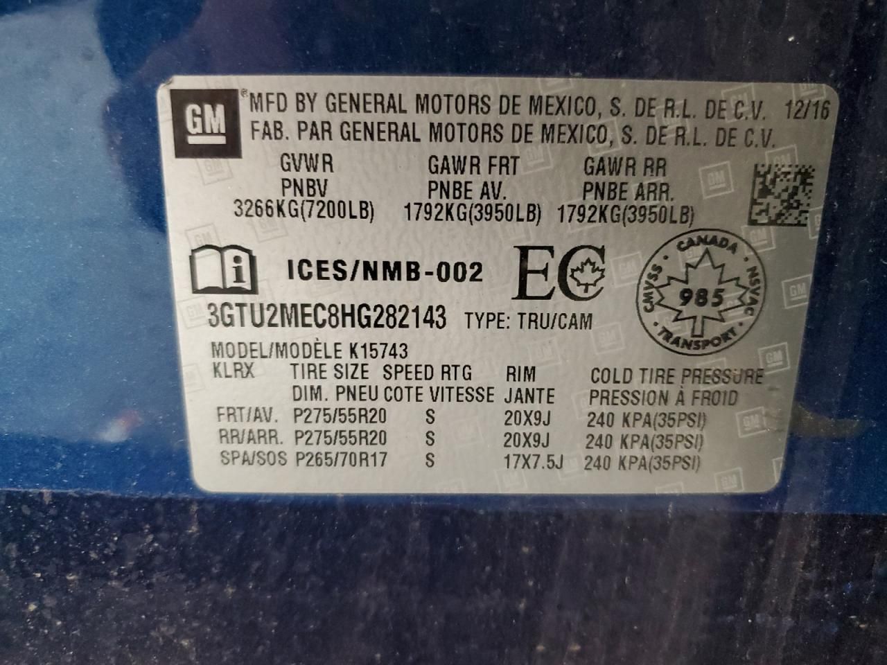 2017 GMC Sierra K1500 sle