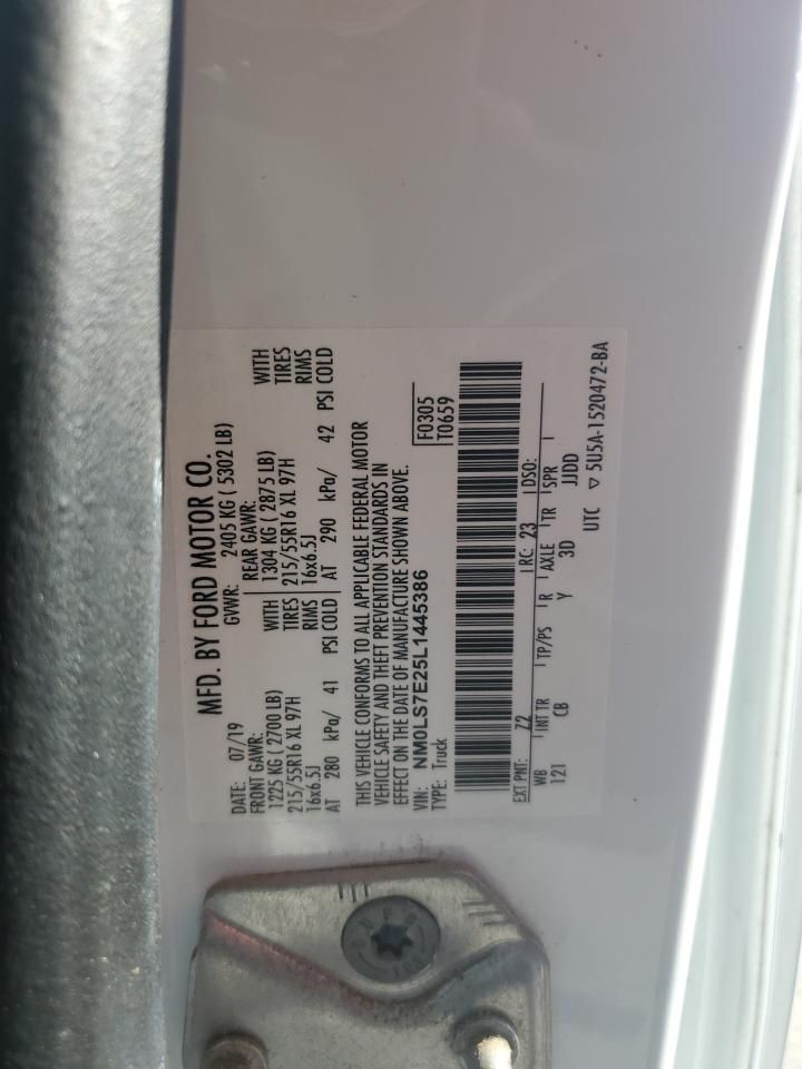 2020 Ford Transit Connect xl