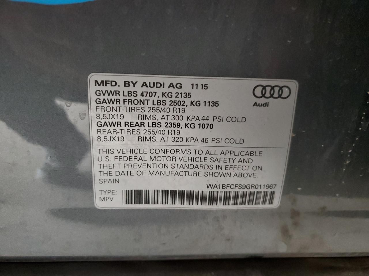 2016 Audi Q3 Premium Plus