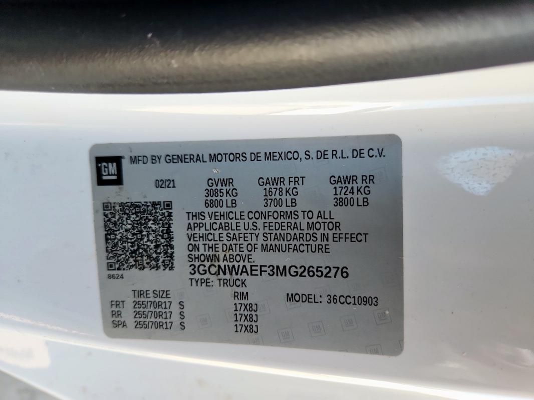 2021 Chevrolet Silverado C1500