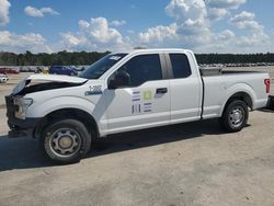 Salvage trucks for sale at Harleyville, SC auction: 2015 Ford F150 Super Cab
