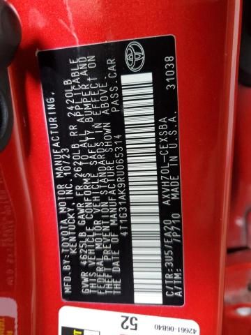 2024 Toyota Camry se Night Shade