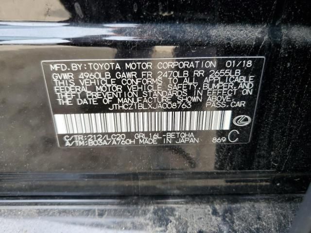 2018 Lexus Gs 350 Base