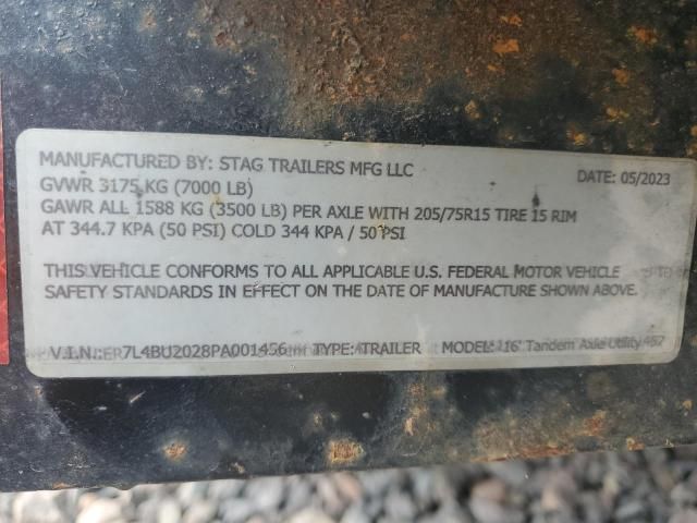 2023 Stagecoach Trailers 2023 Stag Utility Trailer