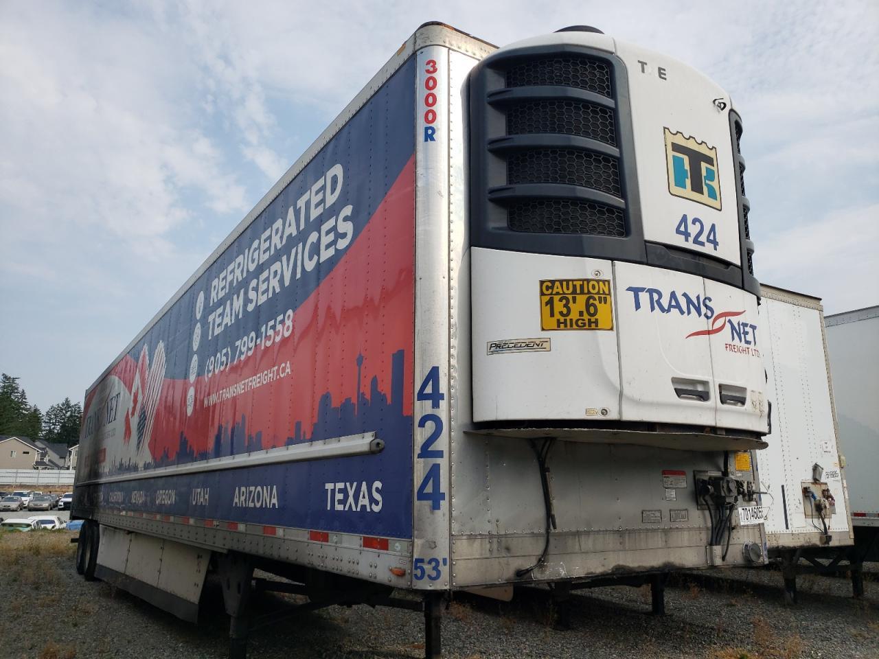 2017 Utility VS2RA Refrigerated Van Trailer