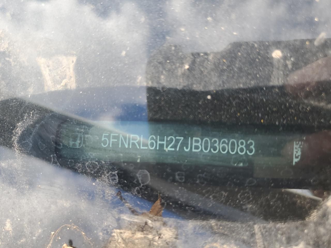 2018 Honda Odyssey lx