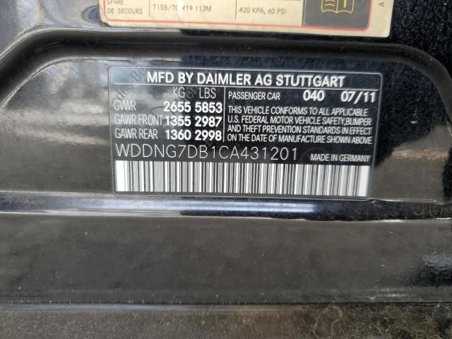 2012 Mercedes-Benz S 550