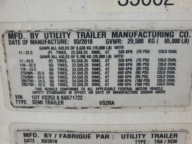 2019 Utility Trailer