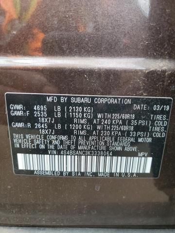 2019 Subaru Outback 2.5I Limited