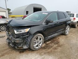 Ford Edge Titanium salvage cars for sale: 2015 Ford Edge Titanium