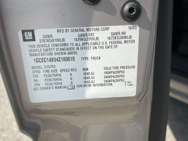 2004 Chevrolet Silverado C1500