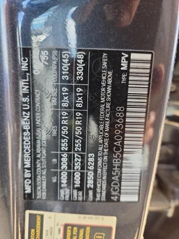 2012 Mercedes-Benz ML 350 4matic