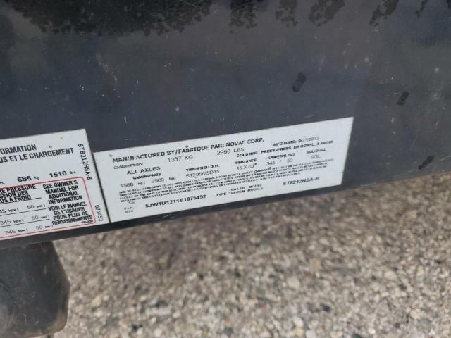 2014 Nova 2014 SURE-TRAC Novae-Flatbed Trailer